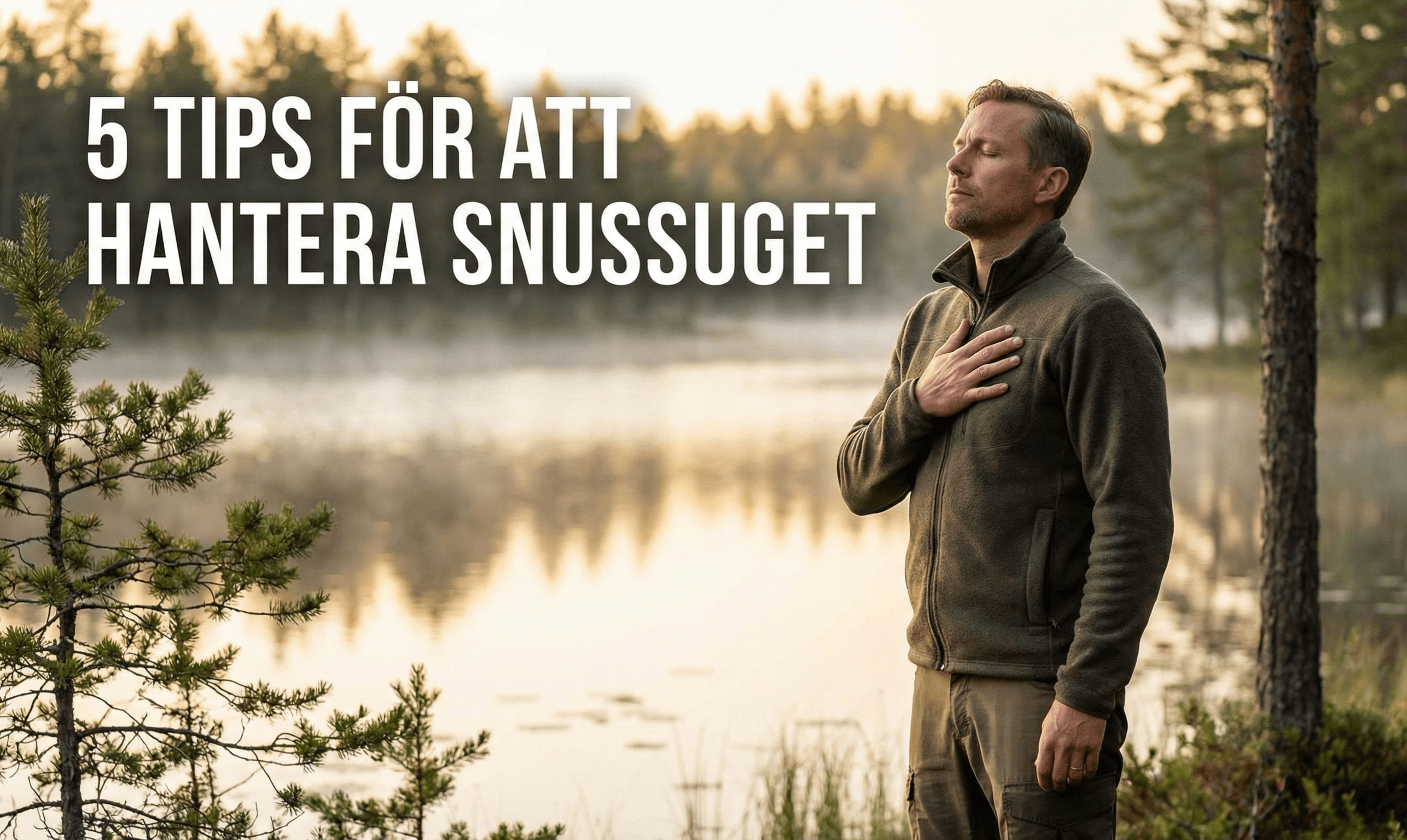 5 tips för att hantera snussuget